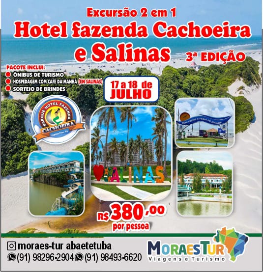 Imagem do evento 🌴 DOBRO DE DIVERSÃO: Hotel Fazenda + Salinas em um só pacote!